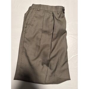 Lauren Ralph Lauren Mens Houndstooth Dress Pants 42x32 Beige Brown